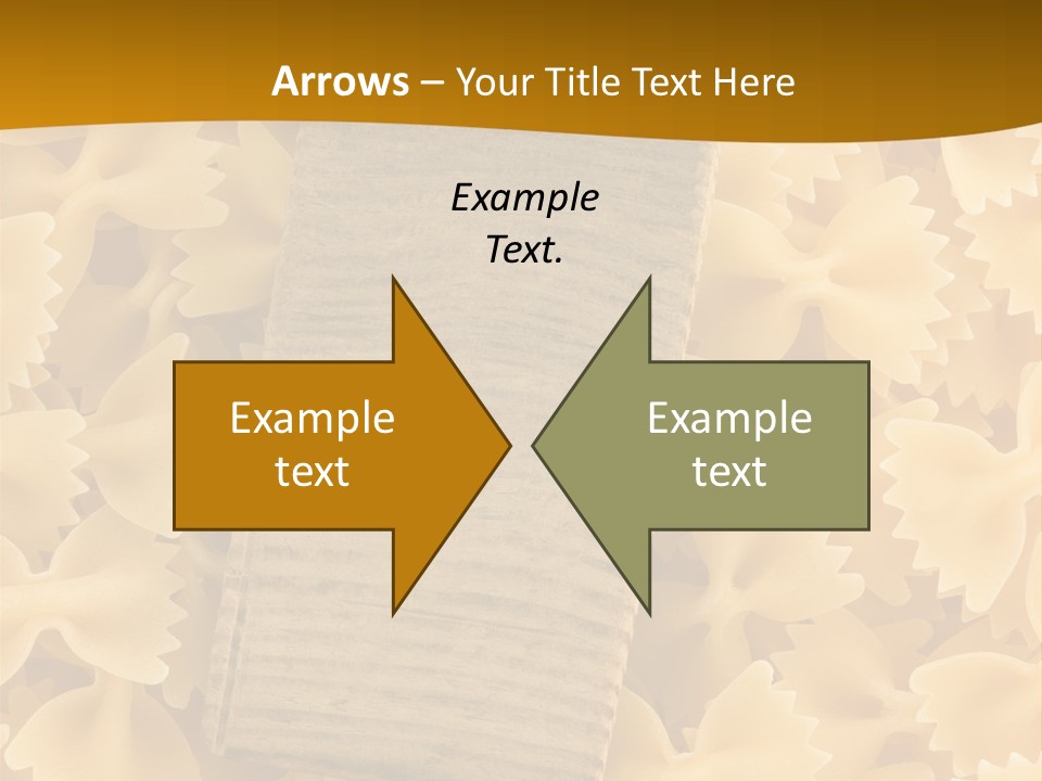 Wooden Full Pasta PowerPoint Template