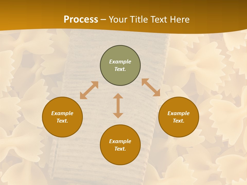 Wooden Full Pasta PowerPoint Template