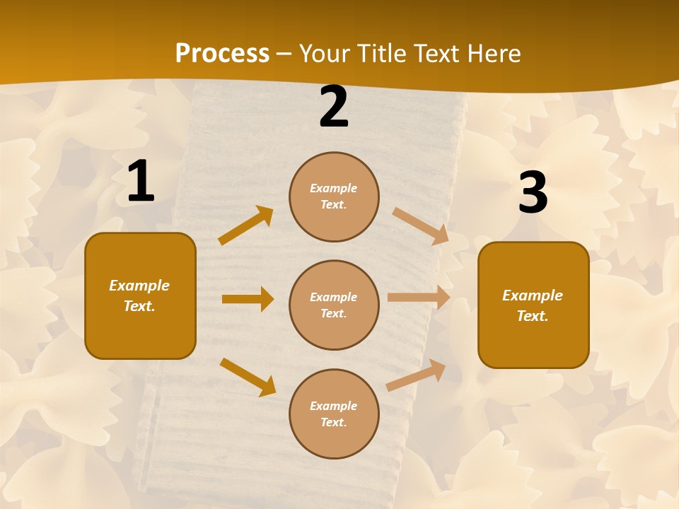 Wooden Full Pasta PowerPoint Template