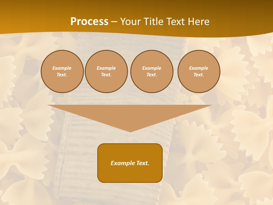 Wooden Full Pasta PowerPoint Template