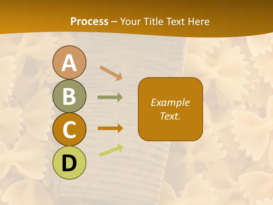 Wooden Full Pasta PowerPoint Template