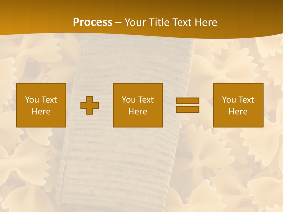 Wooden Full Pasta PowerPoint Template