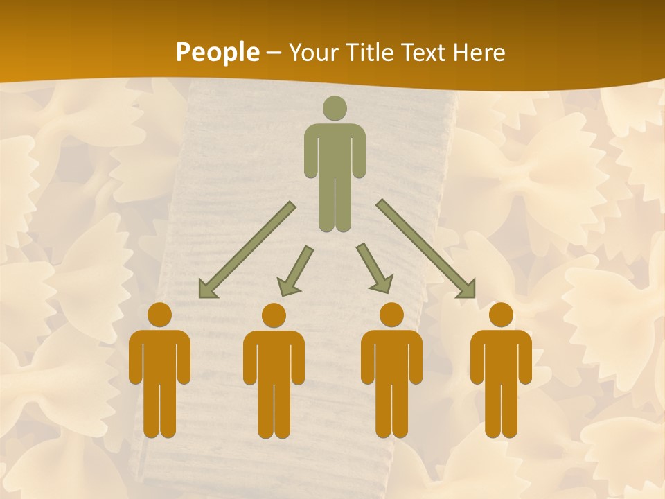 Wooden Full Pasta PowerPoint Template