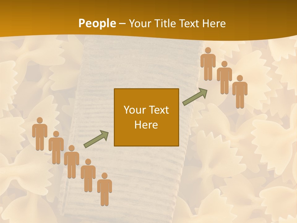 Wooden Full Pasta PowerPoint Template