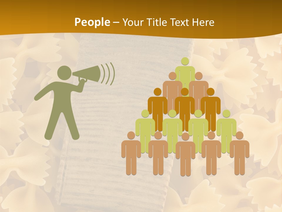 Wooden Full Pasta PowerPoint Template