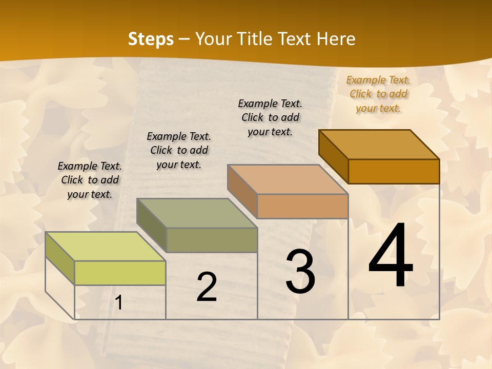 Wooden Full Pasta PowerPoint Template