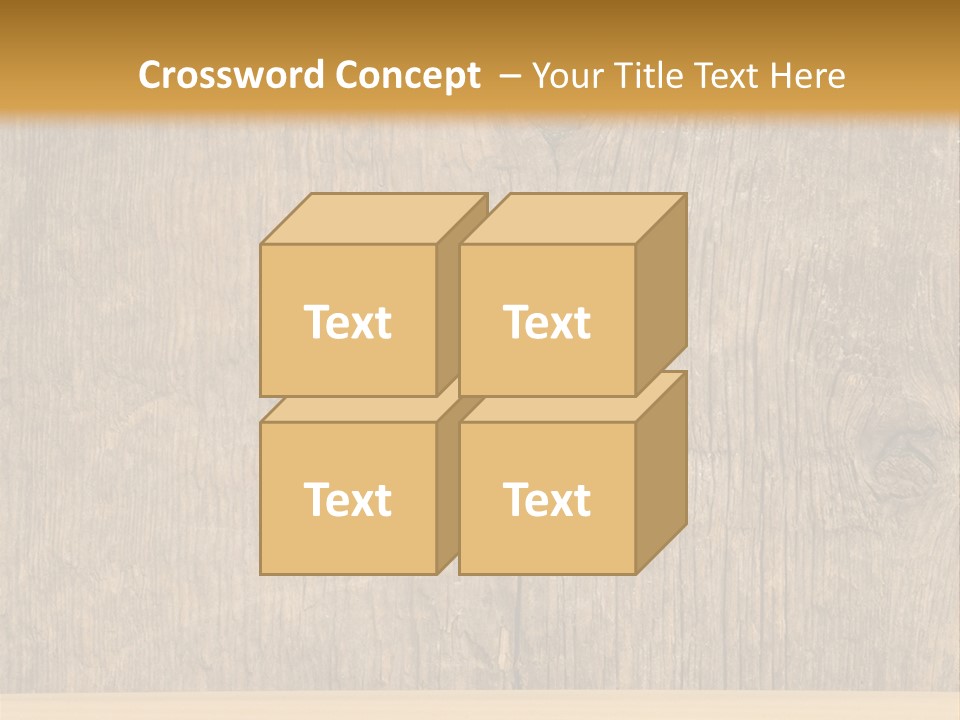 Raw White Pile PowerPoint Template