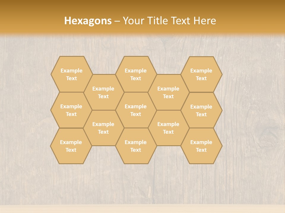 Raw White Pile PowerPoint Template