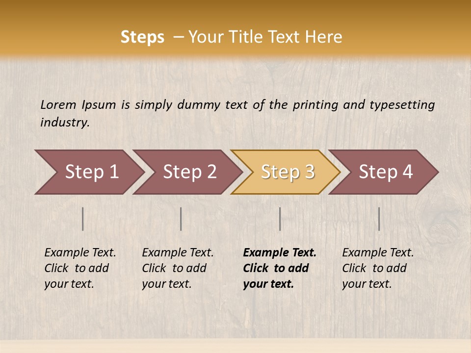Raw White Pile PowerPoint Template