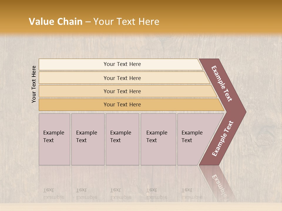 Raw White Pile PowerPoint Template