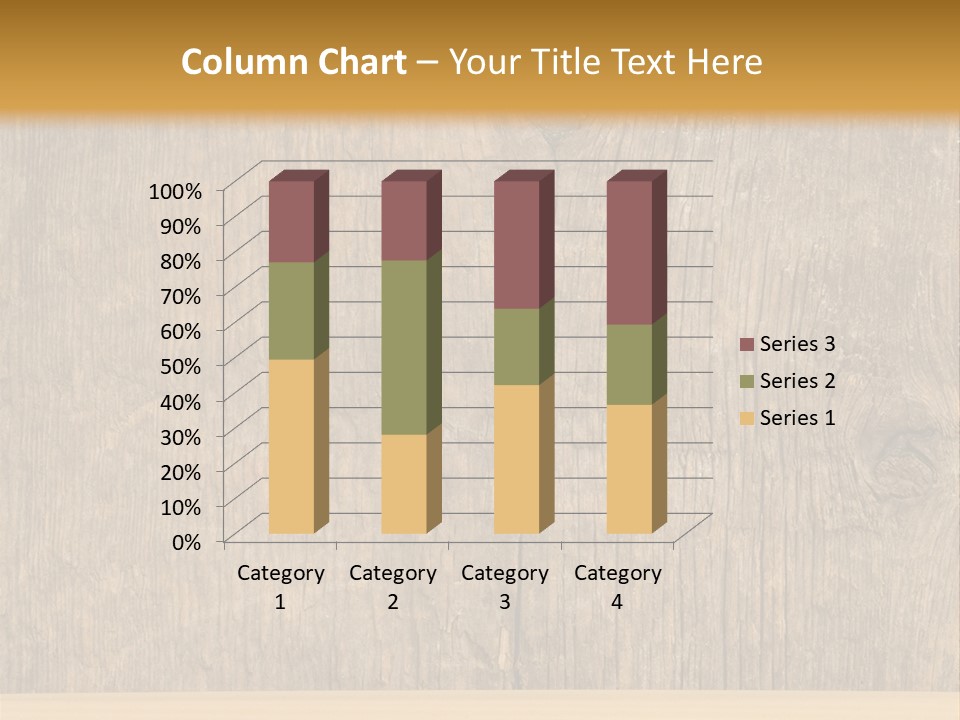 Raw White Pile PowerPoint Template