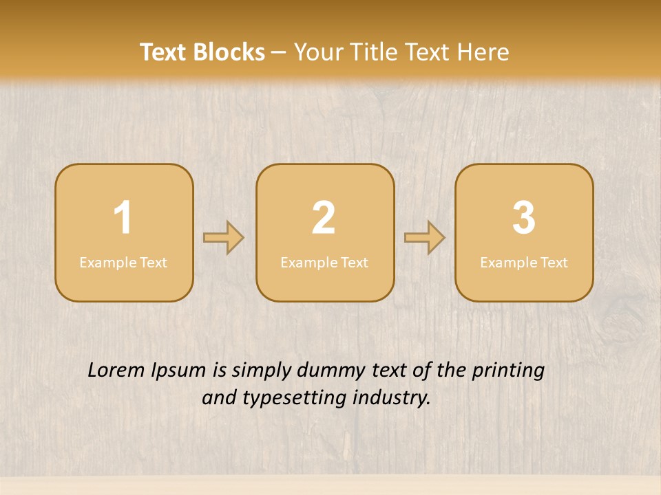Raw White Pile PowerPoint Template