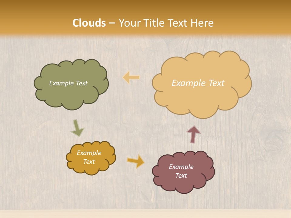 Raw White Pile PowerPoint Template