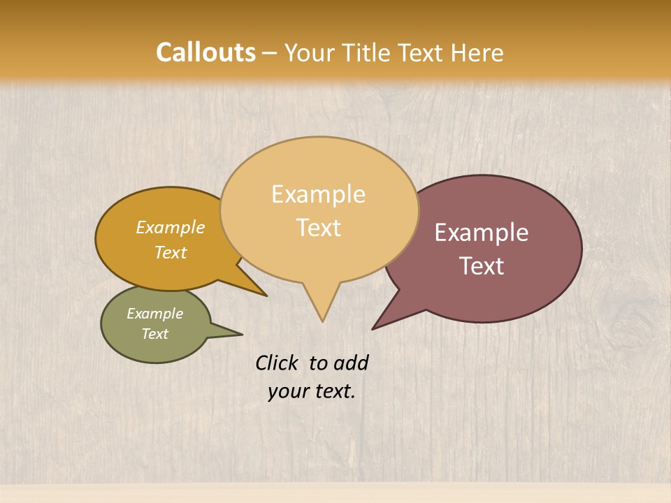 Raw White Pile PowerPoint Template