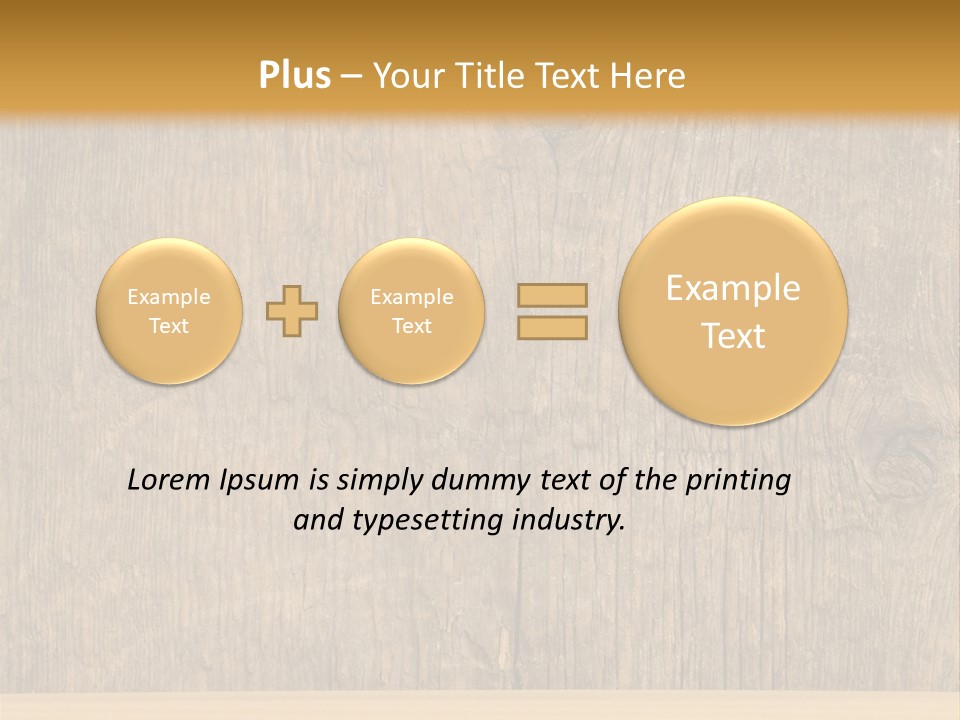 Raw White Pile PowerPoint Template