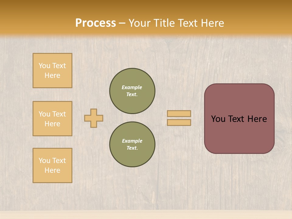 Raw White Pile PowerPoint Template