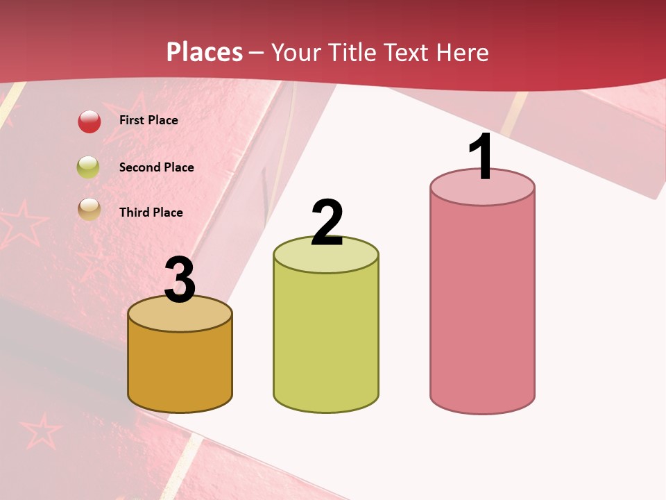 Red Celebration Life PowerPoint Template