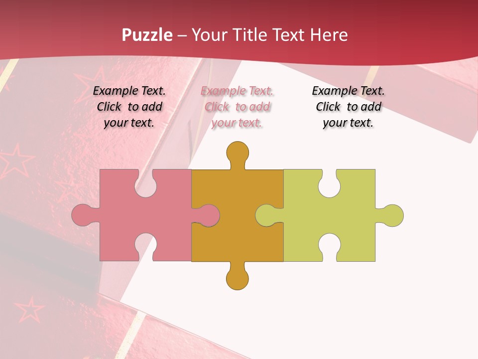 Red Celebration Life PowerPoint Template