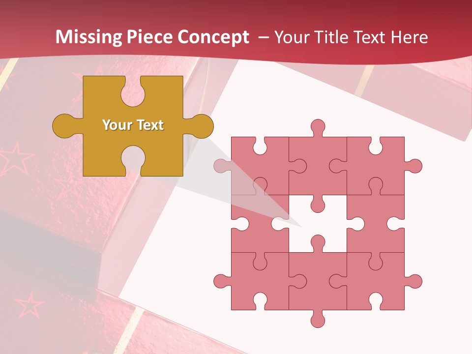 Red Celebration Life PowerPoint Template