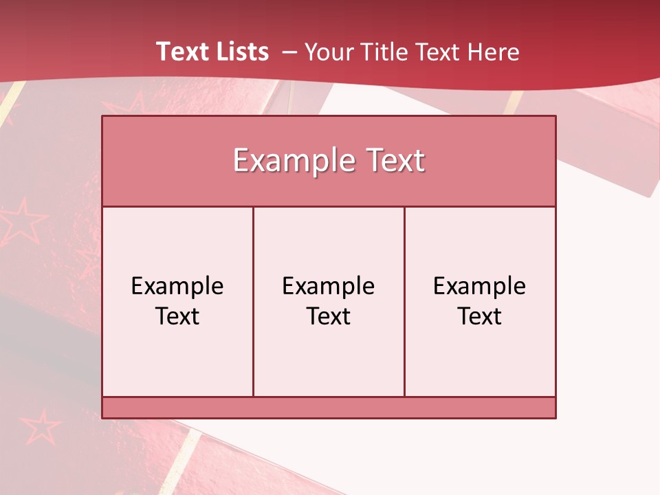 Red Celebration Life PowerPoint Template
