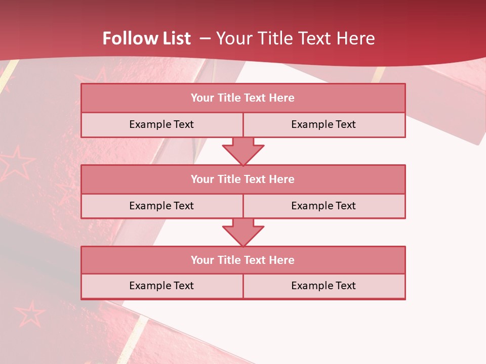 Red Celebration Life PowerPoint Template