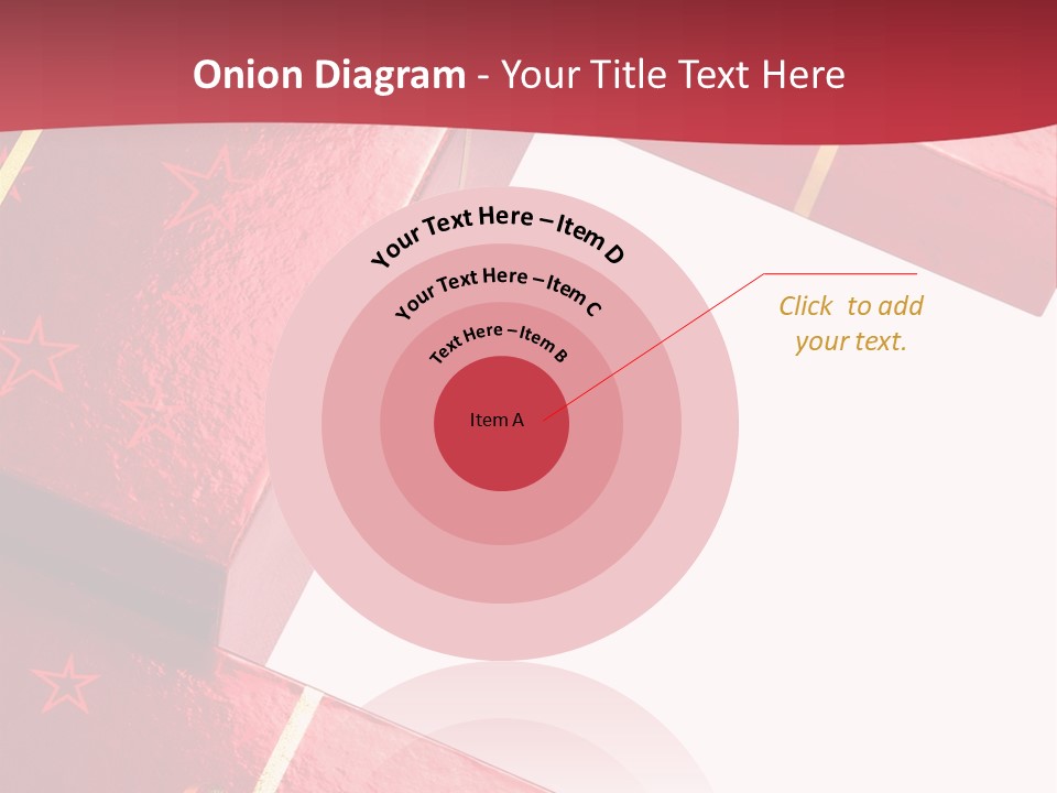 Red Celebration Life PowerPoint Template