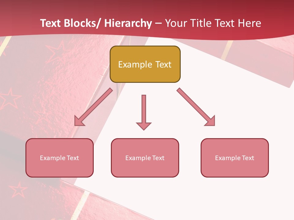 Red Celebration Life PowerPoint Template