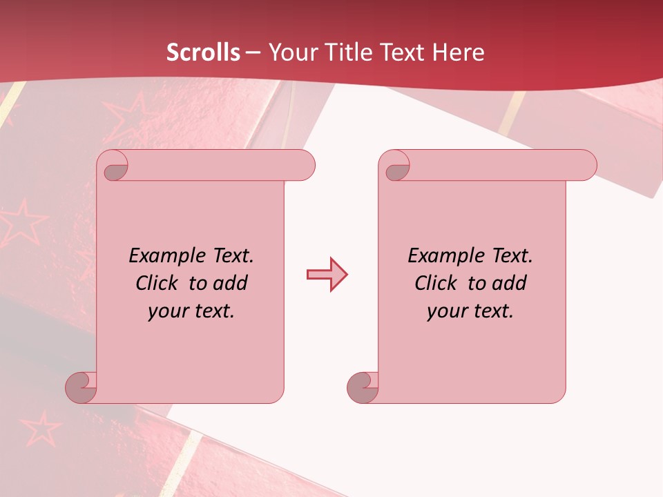 Red Celebration Life PowerPoint Template