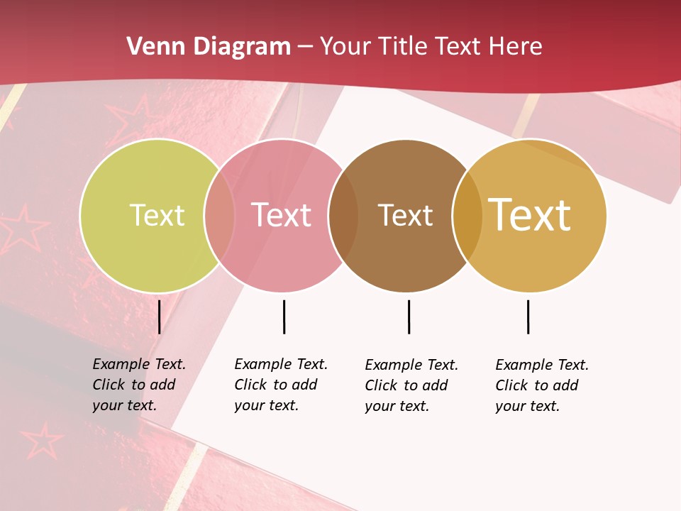 Red Celebration Life PowerPoint Template