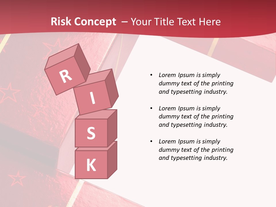 Red Celebration Life PowerPoint Template