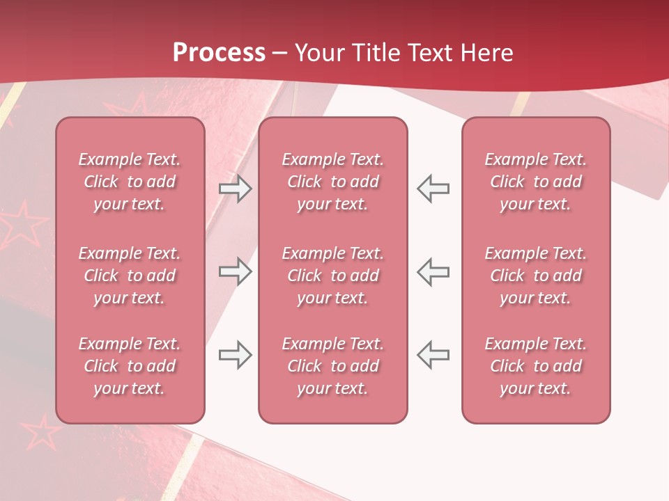 Red Celebration Life PowerPoint Template