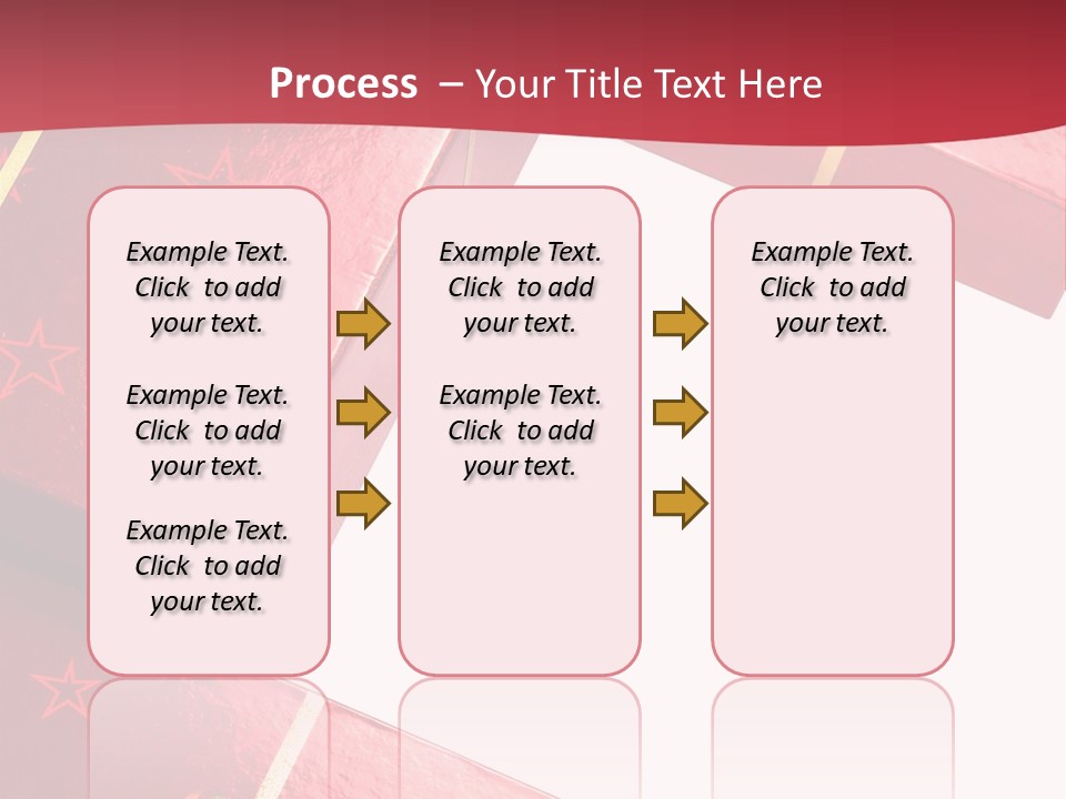 Red Celebration Life PowerPoint Template