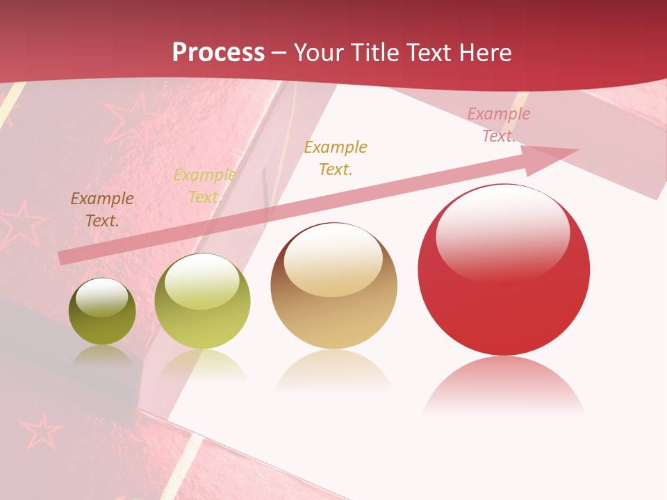 Red Celebration Life PowerPoint Template