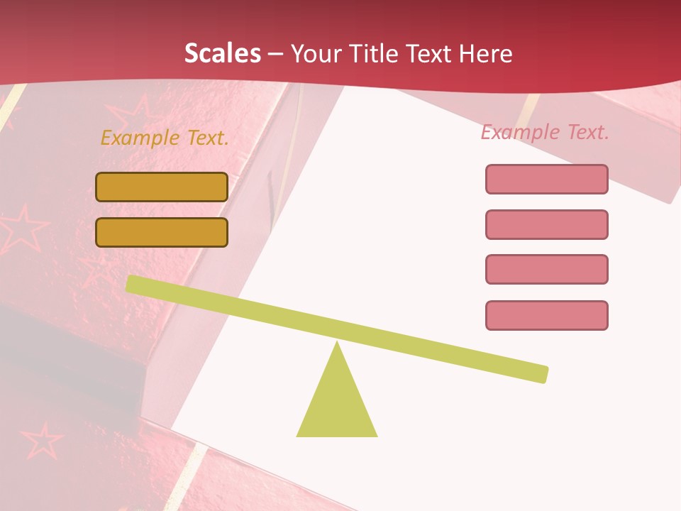Red Celebration Life PowerPoint Template