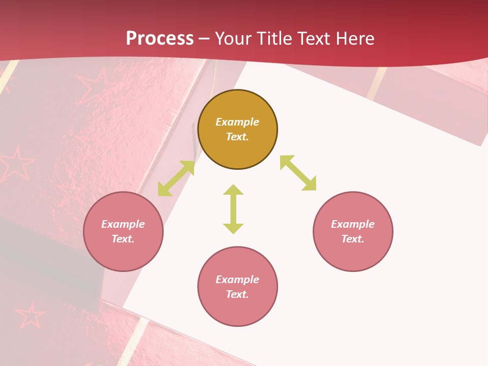 Red Celebration Life PowerPoint Template