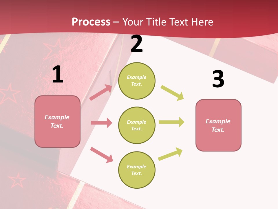 Red Celebration Life PowerPoint Template