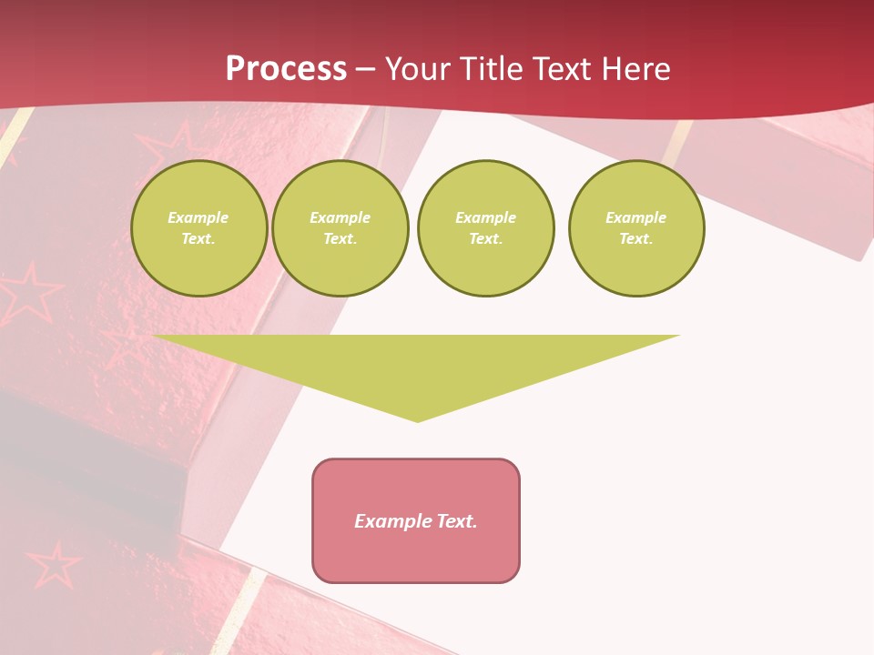 Red Celebration Life PowerPoint Template