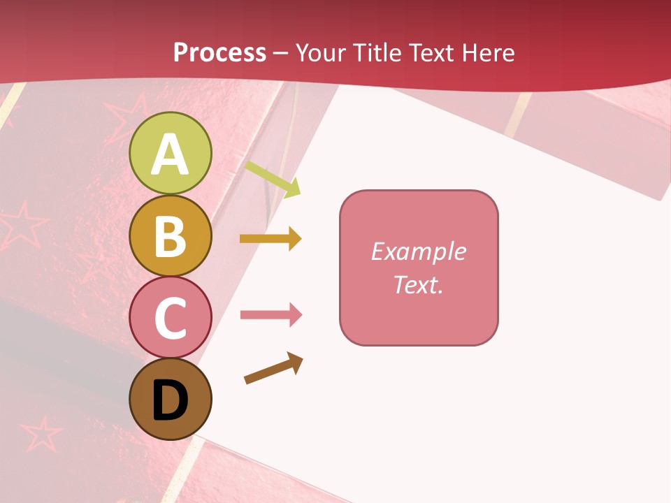 Red Celebration Life PowerPoint Template