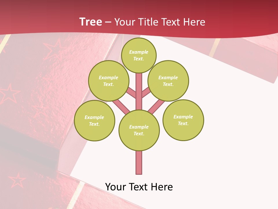Red Celebration Life PowerPoint Template