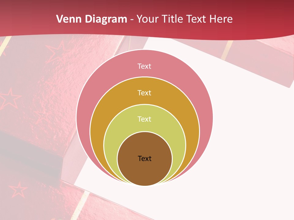 Red Celebration Life PowerPoint Template