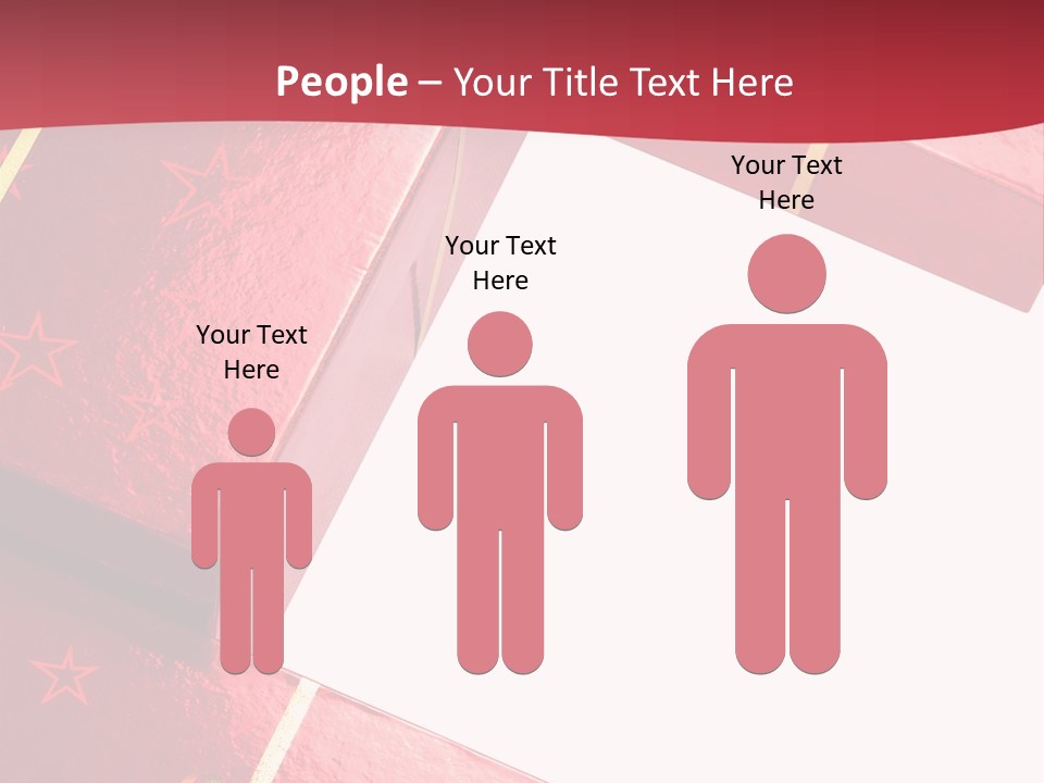 Red Celebration Life PowerPoint Template