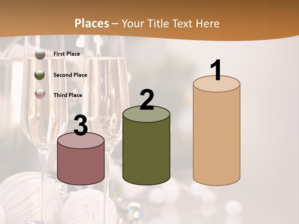 Tree Glass Symbol PowerPoint Template