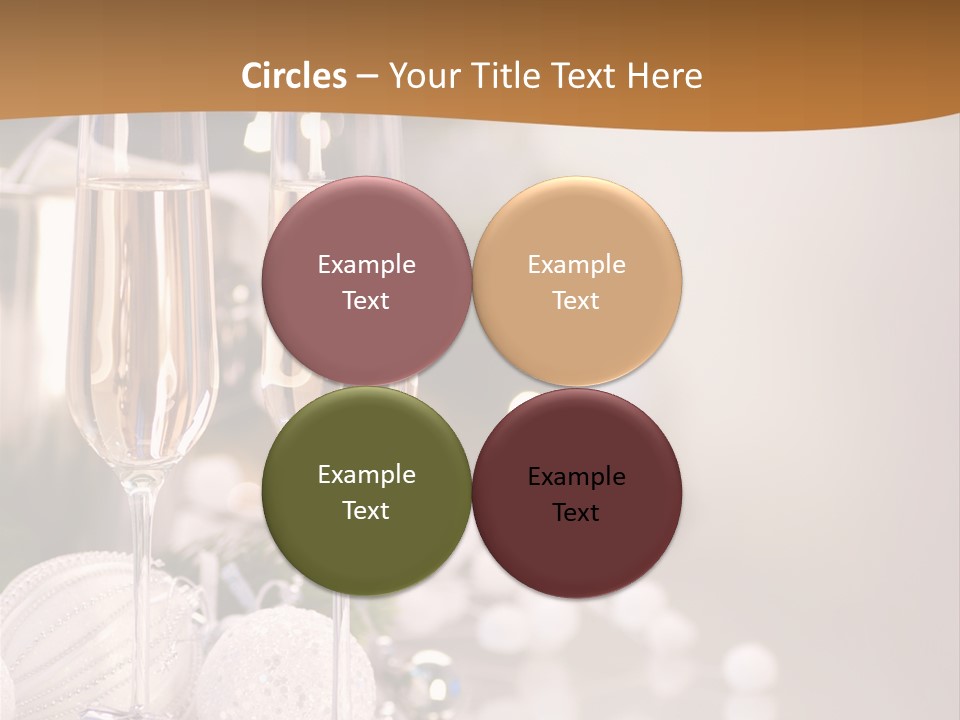 Tree Glass Symbol PowerPoint Template