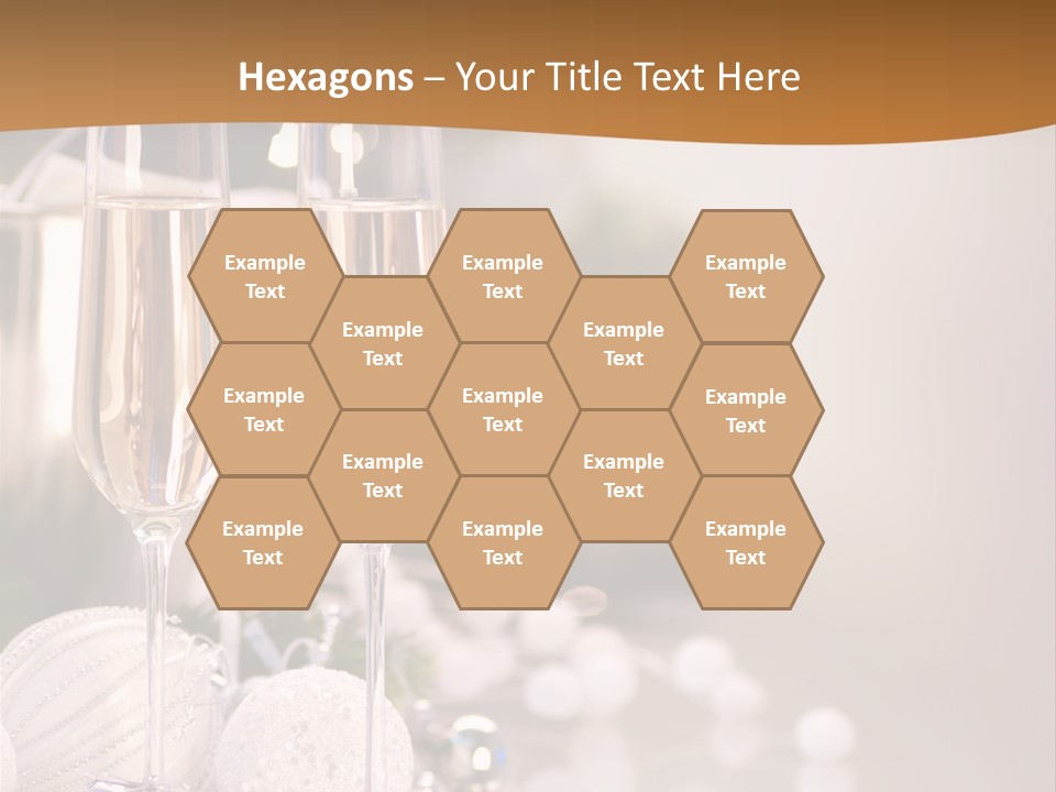 Tree Glass Symbol PowerPoint Template