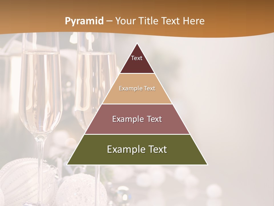 Tree Glass Symbol PowerPoint Template
