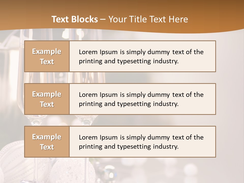 Tree Glass Symbol PowerPoint Template