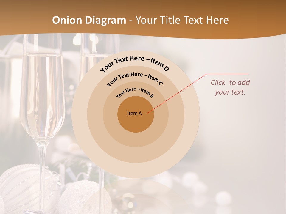 Tree Glass Symbol PowerPoint Template