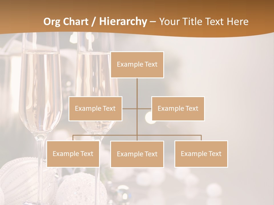 Tree Glass Symbol PowerPoint Template