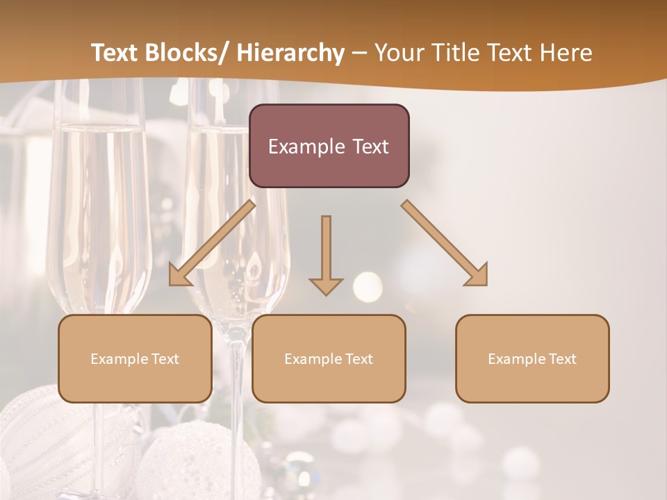 Tree Glass Symbol PowerPoint Template