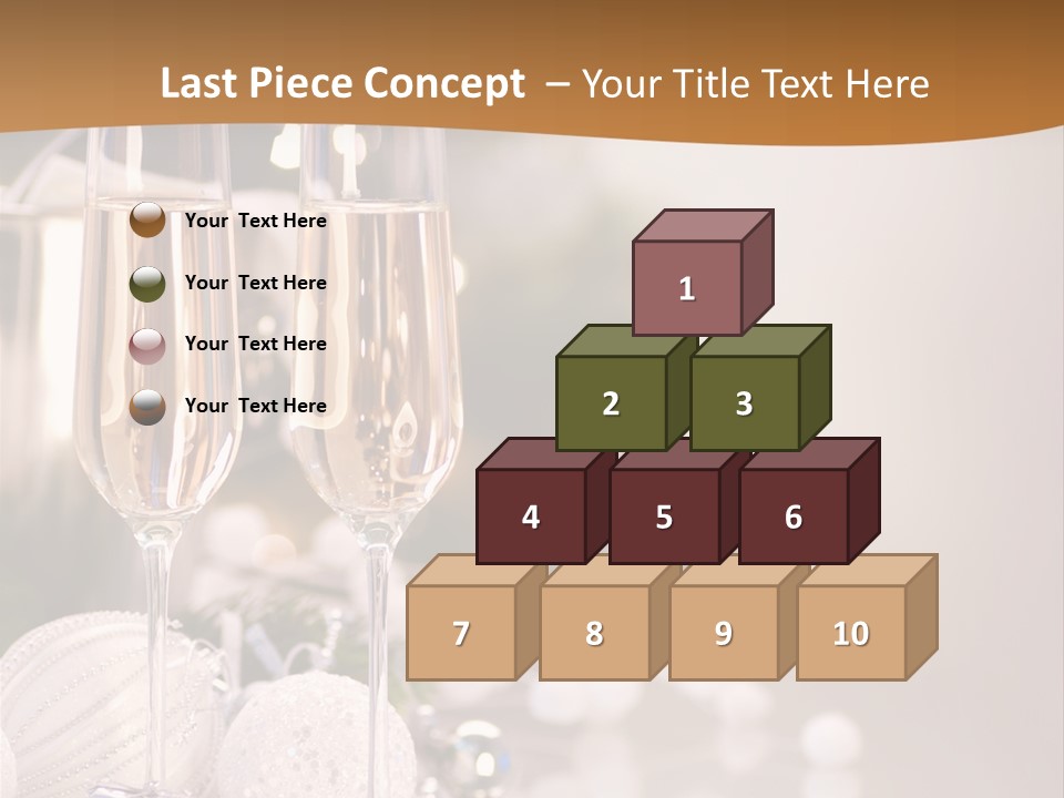 Tree Glass Symbol PowerPoint Template